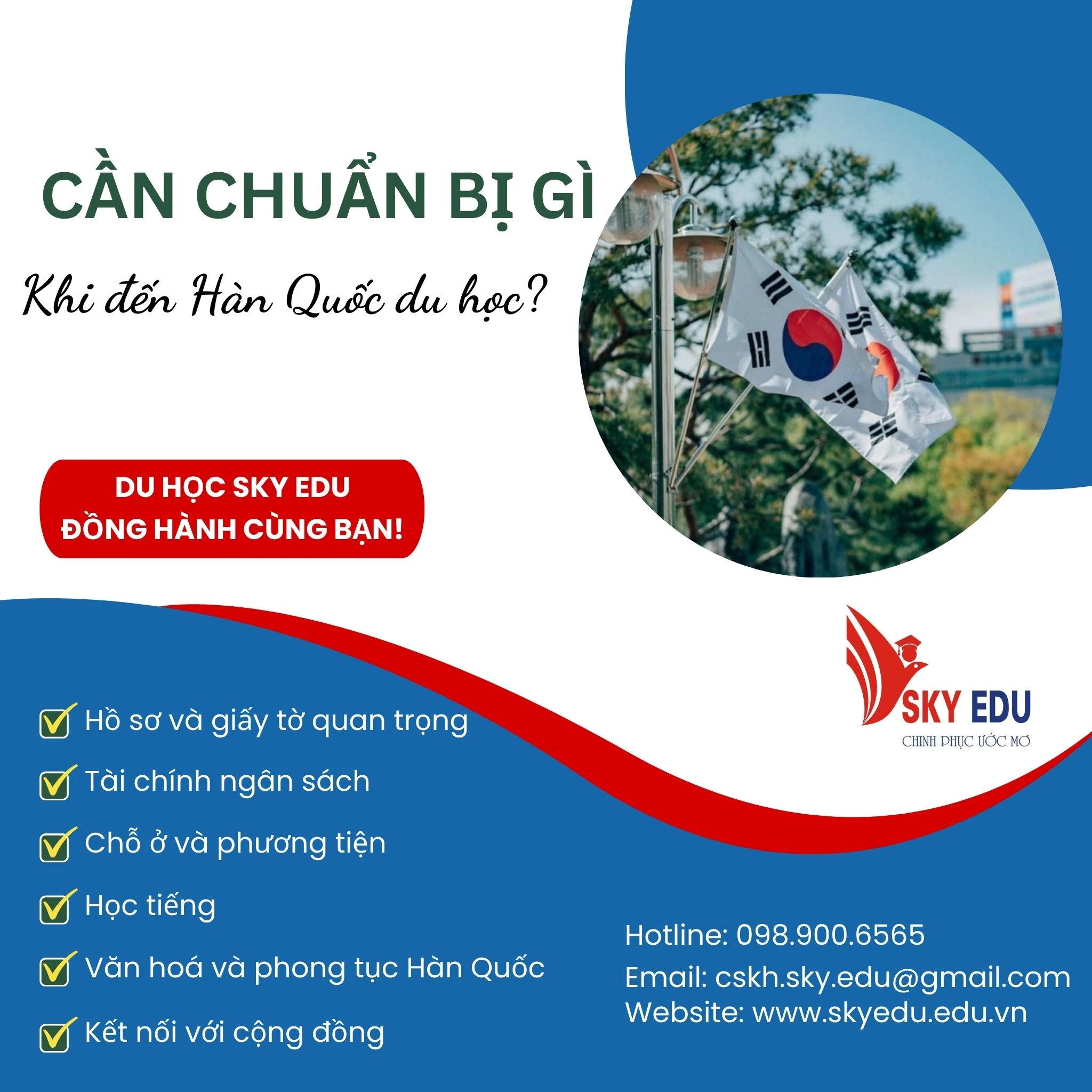 Những điều cần chuẩn bị khi đến Hàn Quốc du học?