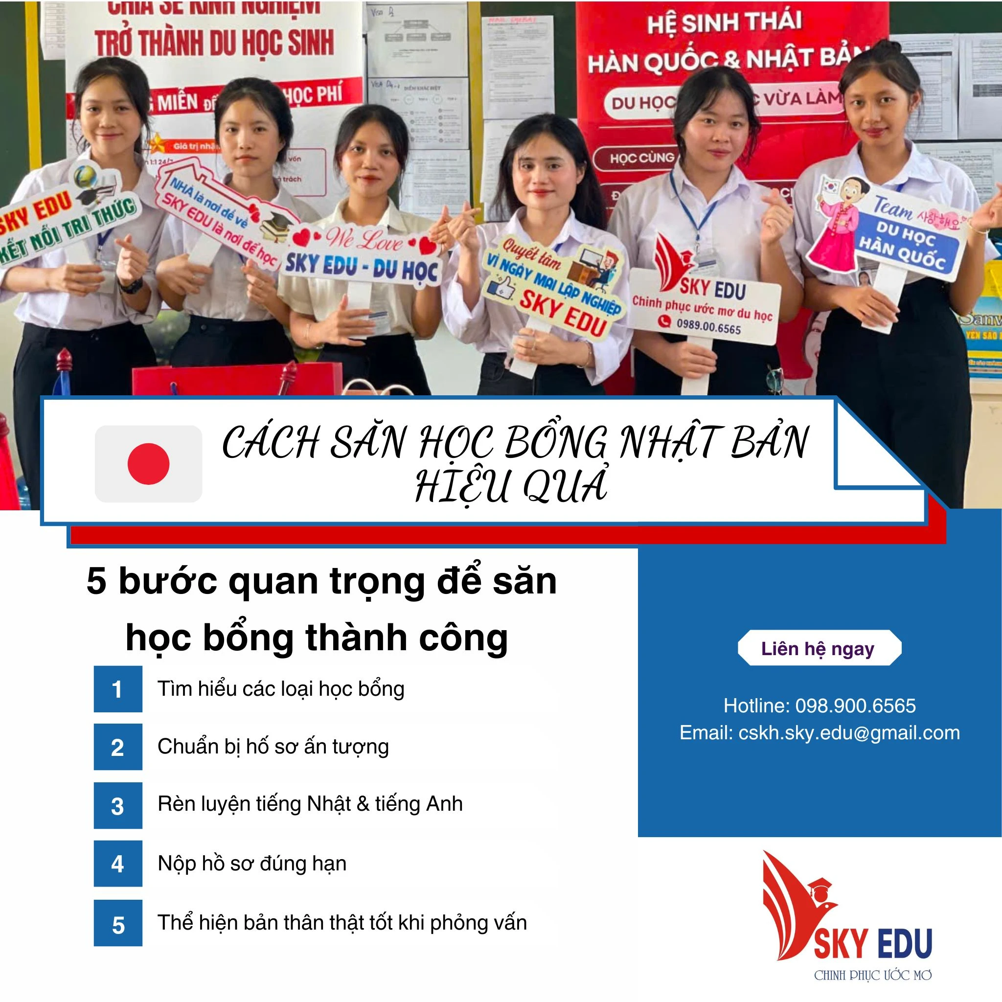 Cách săn học bổng du học Nhật Bản hiệu quả nhất