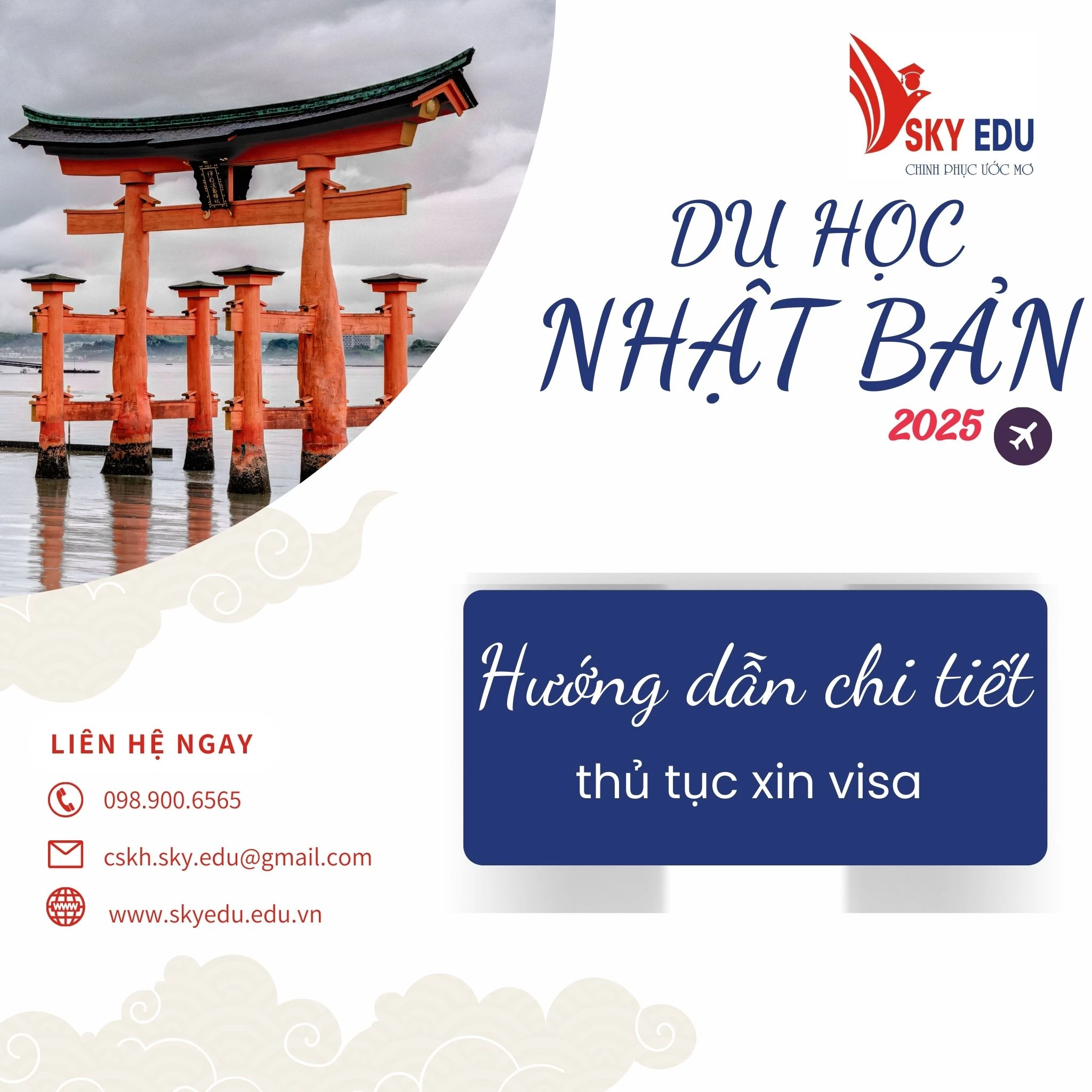 Hướng dẫn chi tiết thủ tục xin visa du học Nhật Bản